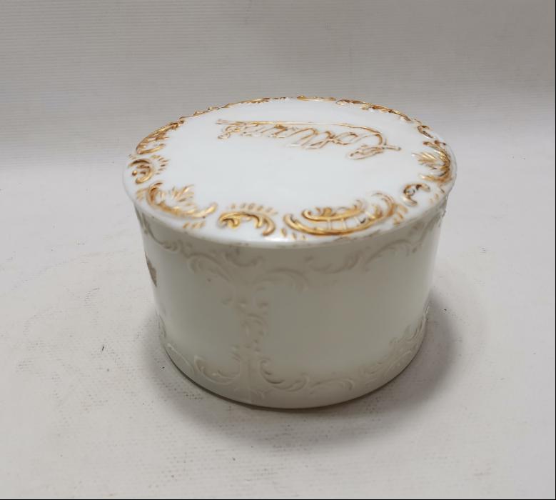 OSMANLI DÖNEMİ COLLARS MARKA KAPAKLI OPAL KUTU