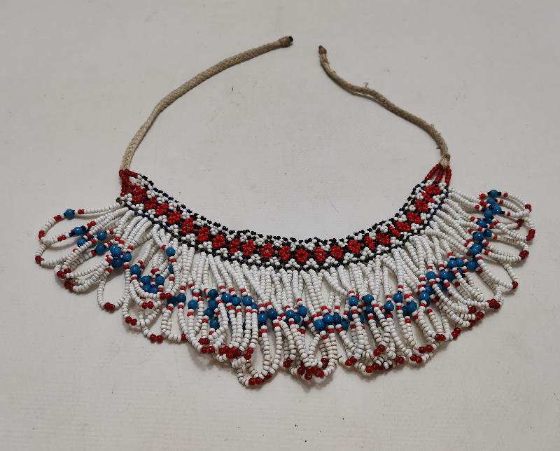 OSMANLI DÖNEMİ EGE BÖLGESİ BONCUK İŞİ KADIN GERDANLIĞI