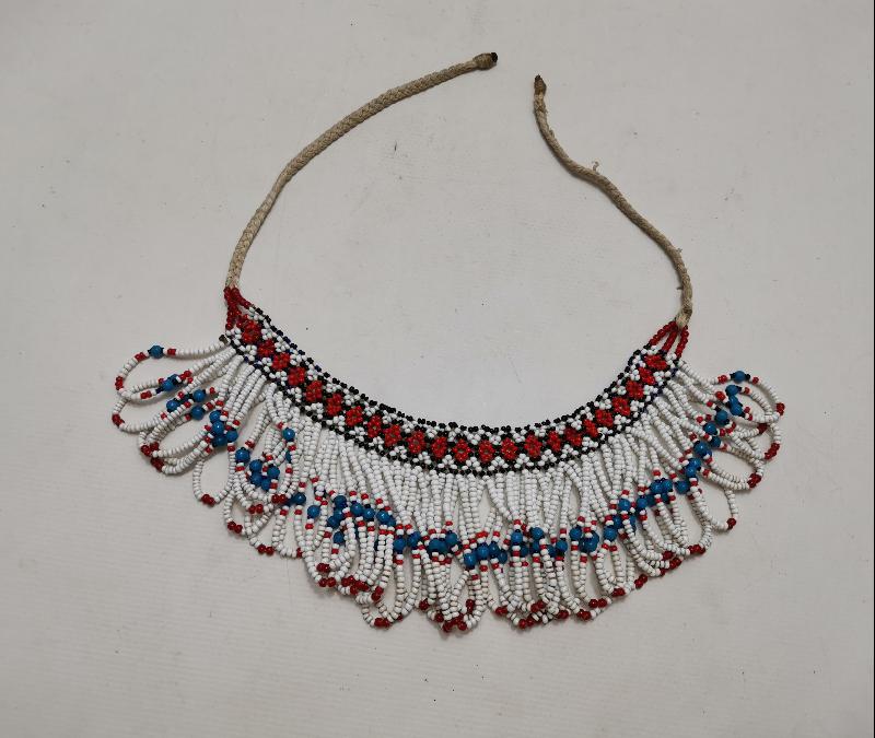 OSMANLI DÖNEMİ EGE BÖLGESİ BONCUK İŞİ KADIN GERDANLIĞI