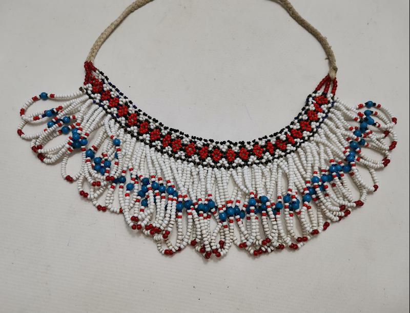 OSMANLI DÖNEMİ EGE BÖLGESİ BONCUK İŞİ KADIN GERDANLIĞI