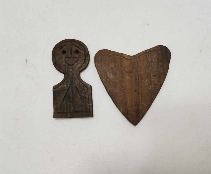 OSMANLI DÖNEMİ İKİ ADET AHŞAP TILSIM 