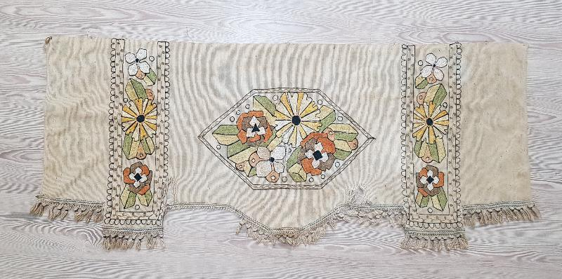 OSMANLI DÖNEMİ RUM İŞİ ŞÖMİNE PERDESİ 