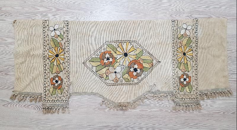 OSMANLI DÖNEMİ RUM İŞİ ŞÖMİNE PERDESİ 