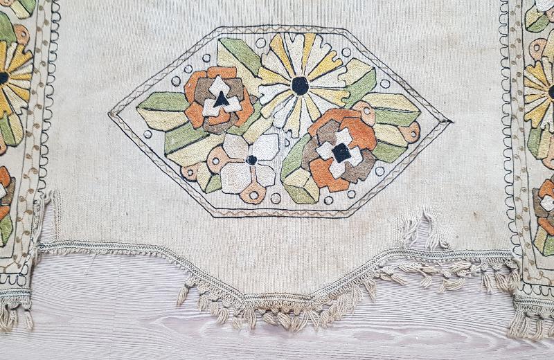 OSMANLI DÖNEMİ RUM İŞİ ŞÖMİNE PERDESİ 