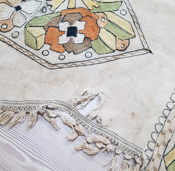 OSMANLI DÖNEMİ RUM İŞİ ŞÖMİNE PERDESİ 