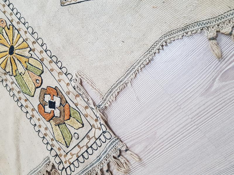 OSMANLI DÖNEMİ RUM İŞİ ŞÖMİNE PERDESİ 