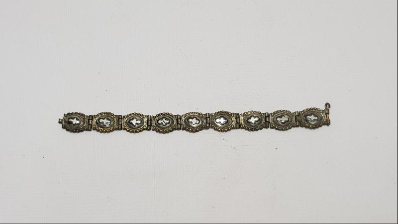 OSMANLI DÖNEMİ SAVATLI GÜMÜŞ BİLEKLİK