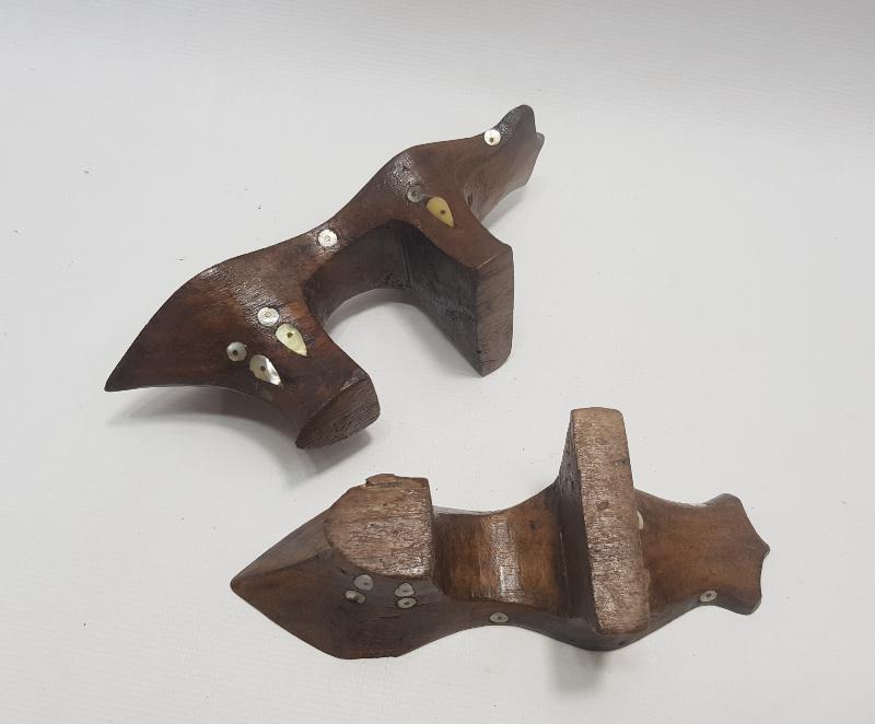 OSMANLI DÖNEMİ SEDEF İŞLEMELİ AHŞAP TAKUNYA