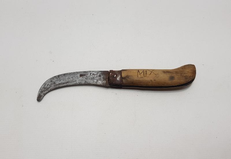 OSMANLICA YAZILI BURSA İŞİ BAĞ BIÇAĞI 