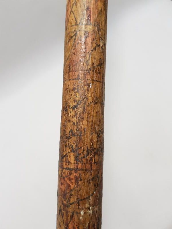 OSMANLICA YAZILI KÖK BOYALI CİRİT SOPASI