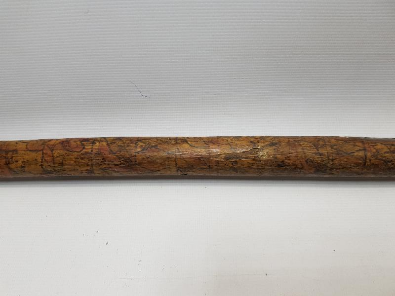 OSMANLICA YAZILI KÖK BOYALI CİRİT SOPASI