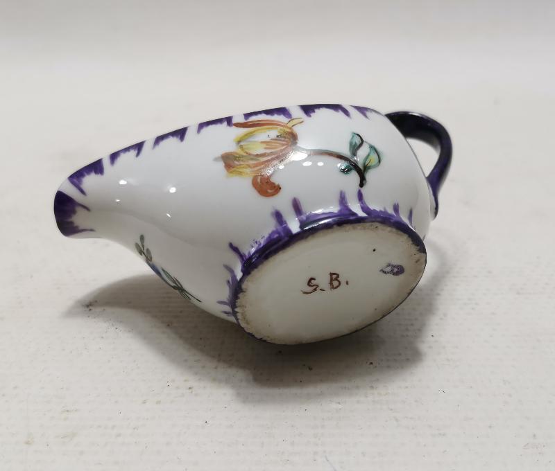 S.B. LIMOGES DAMGALI PORSELEN SÜTLÜK 