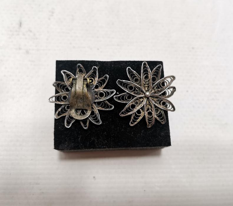 TELKARİ GÜMÜŞ KÜPE