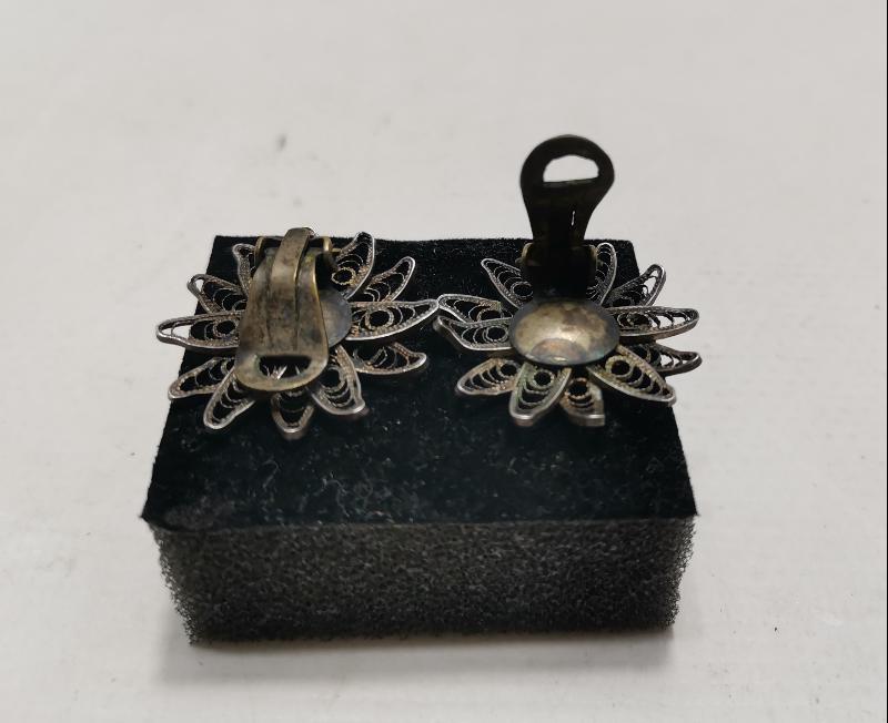 TELKARİ GÜMÜŞ KÜPE