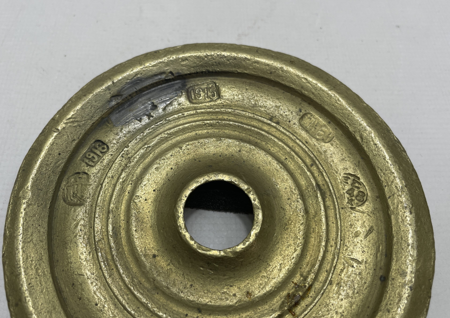 1914-1915-1916 TARİHLİ NADİR FORMDA OSMANLI AĞIRLIK