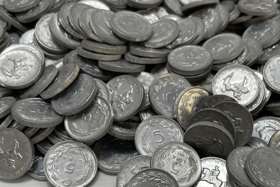 1980 LER 5 LİRA LOTU