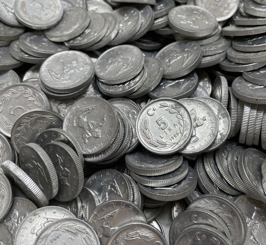 1980 LER 5 LİRA LOTU