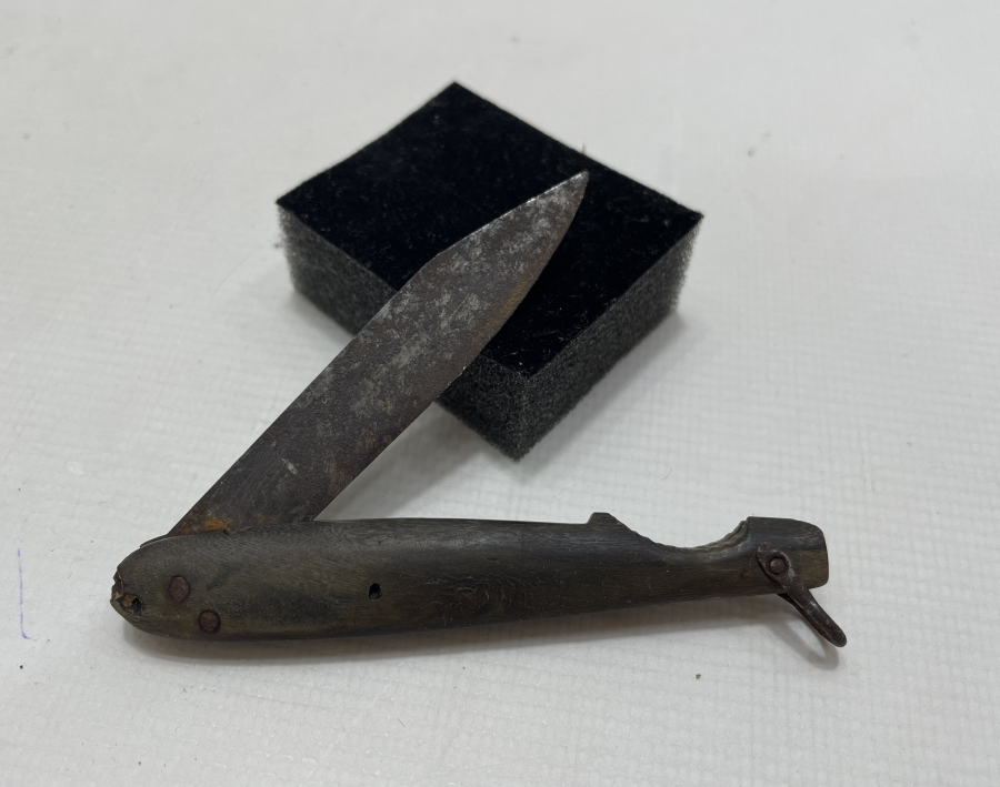 ANTİKA BOYNUZ SAPLI ÇAKI 