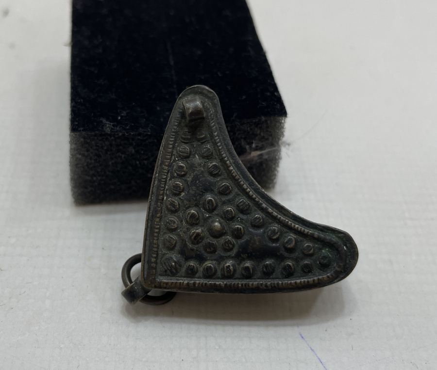 OSMANLI DÖNEMİ GÜMÜŞ PAZUBENT PARÇASI  