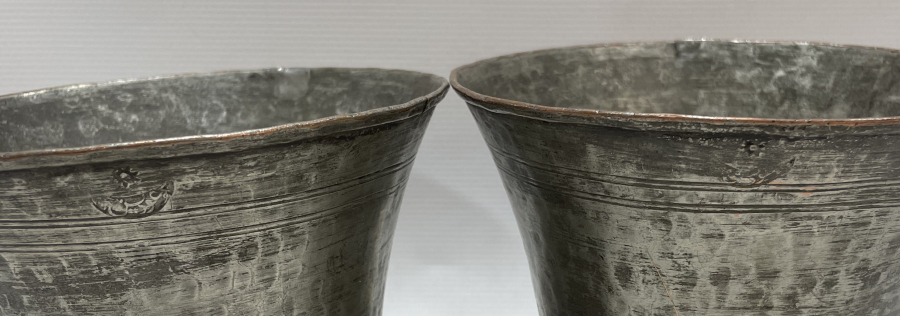 OSMANLI DÖNEMİ OSMANLICA DAMGALI ÇİFT HOŞAFLIK