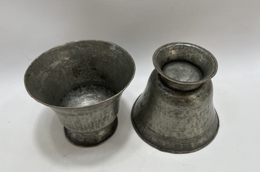 OSMANLI DÖNEMİ OSMANLICA DAMGALI ÇİFT HOŞAFLIK