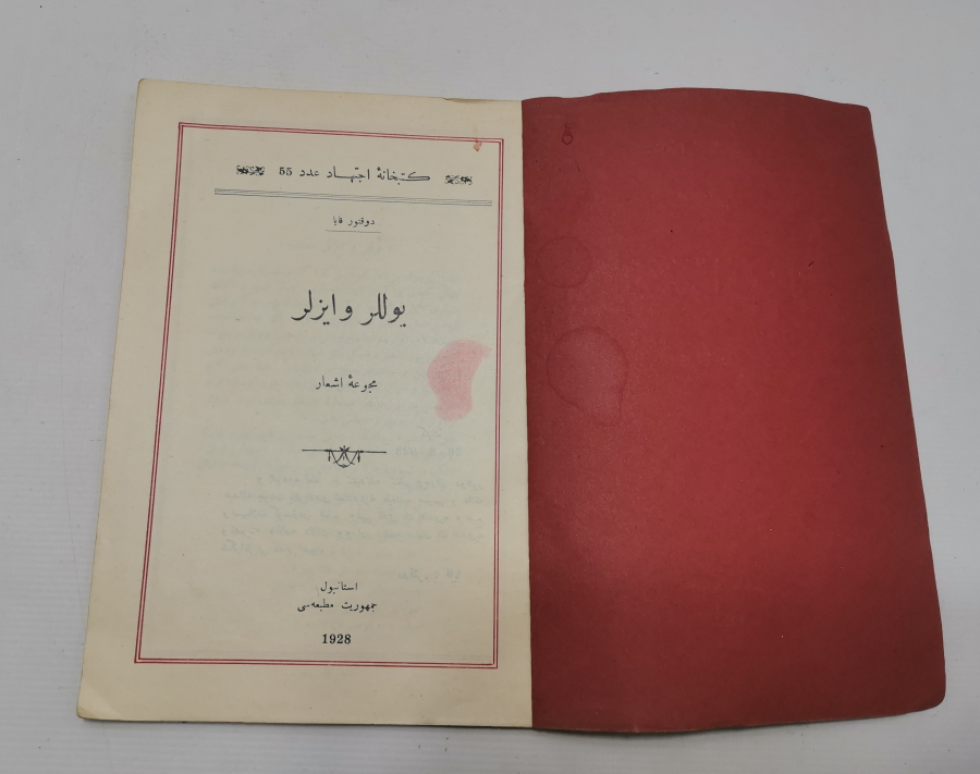 OSMANLICA KİTAP YOLLAR VE İZLER