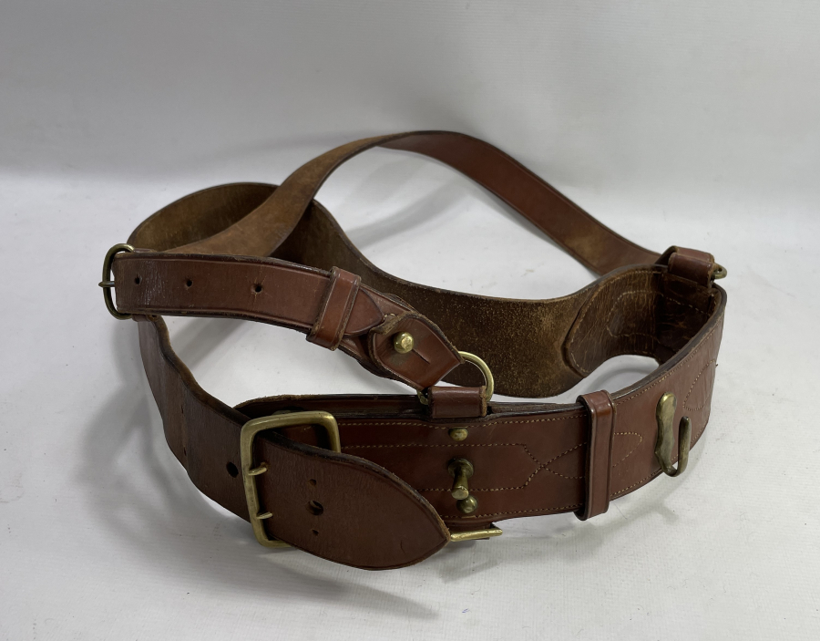 1. DÜNYA SAVAŞI DÖNEMİ ÇİL KONDİSYONDA SUBAY KEMERİ