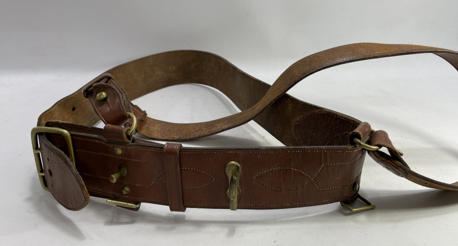 1. DÜNYA SAVAŞI DÖNEMİ ÇİL KONDİSYONDA SUBAY KEMERİ