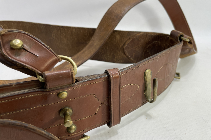 1. DÜNYA SAVAŞI DÖNEMİ ÇİL KONDİSYONDA SUBAY KEMERİ