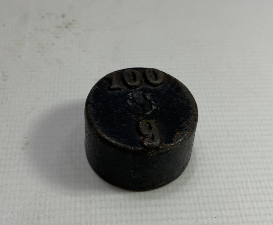 100 GRAMLIK ANTİKA SİLİNDİR AĞIRLIK