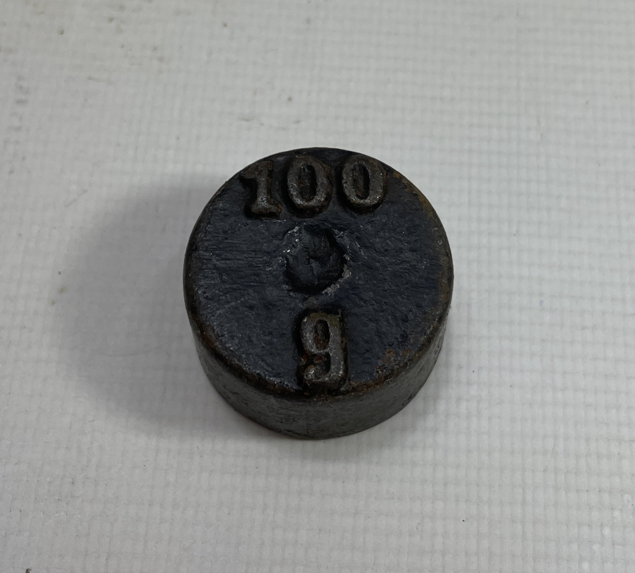 100 GRAMLIK ANTİKA SİLİNDİR AĞIRLIK