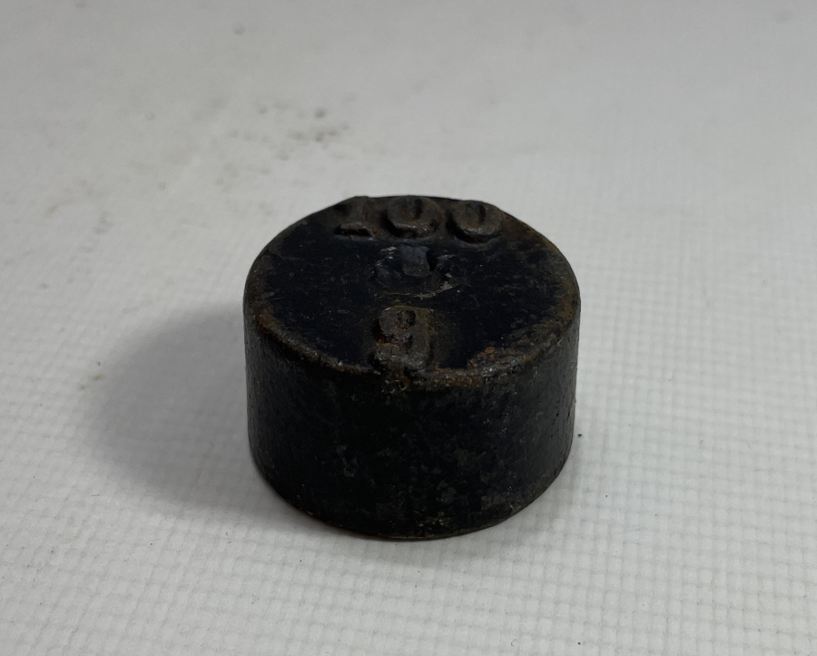 100 GRAMLIK ANTİKA SİLİNDİR AĞIRLIK