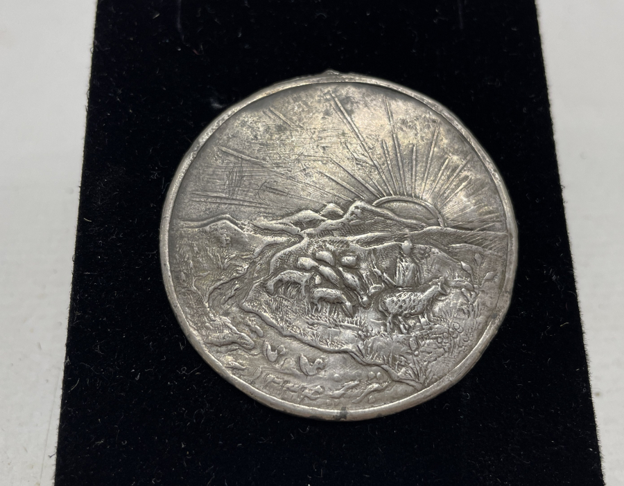 1915 TARİHLİ GÜMÜŞ MADALYON