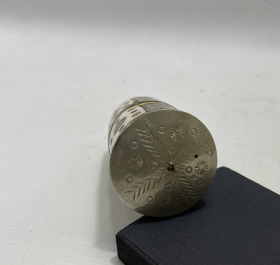 KEMİK ÜZERİ İŞLEMELİ ANTİKA BASTON SAPI