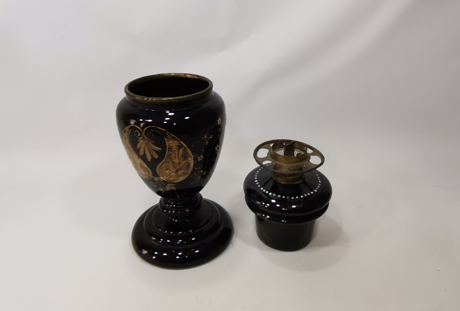 OSMANLI DÖNEMİ BÜYÜK BOY KARPUZ GAZ LAMBASI