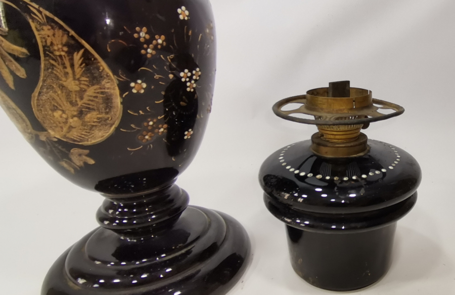 OSMANLI DÖNEMİ BÜYÜK BOY KARPUZ GAZ LAMBASI