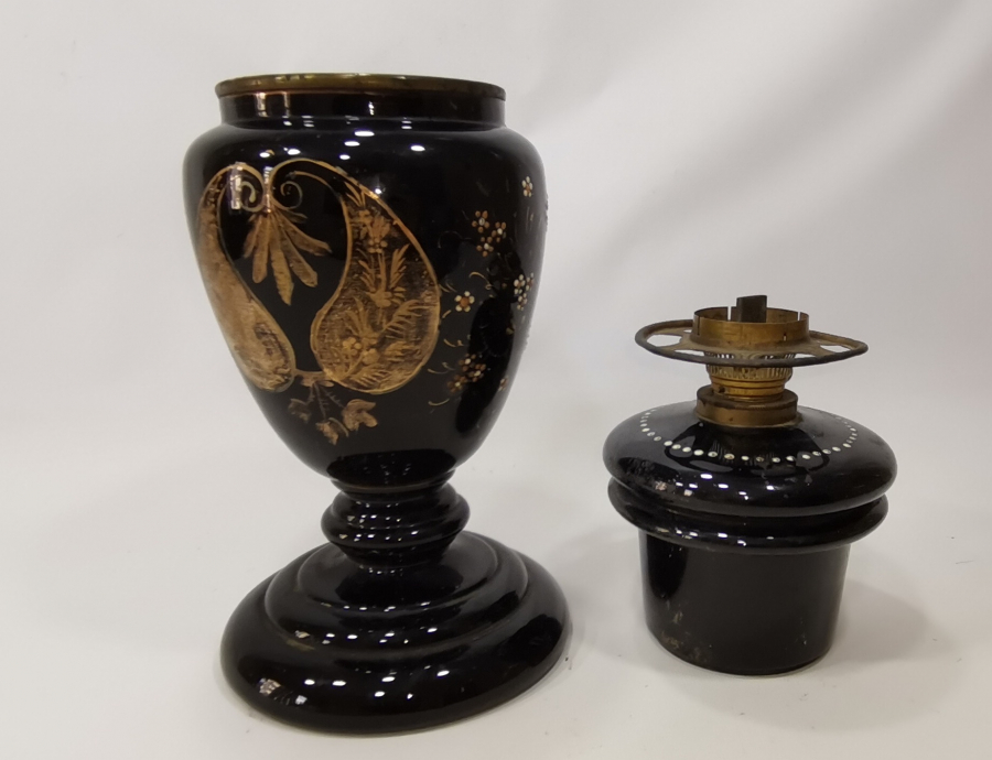 OSMANLI DÖNEMİ BÜYÜK BOY KARPUZ GAZ LAMBASI