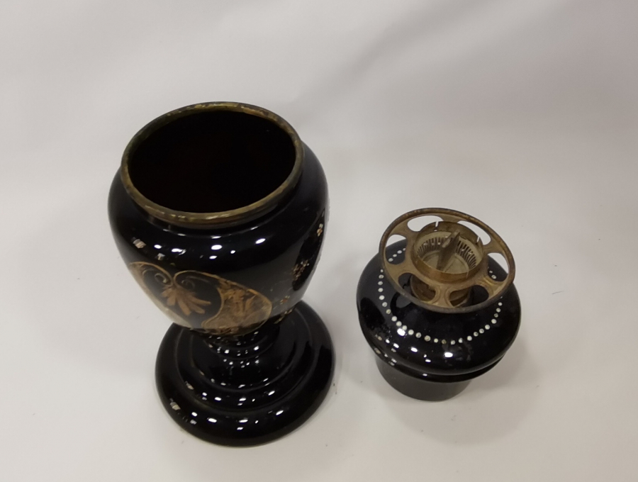 OSMANLI DÖNEMİ BÜYÜK BOY KARPUZ GAZ LAMBASI