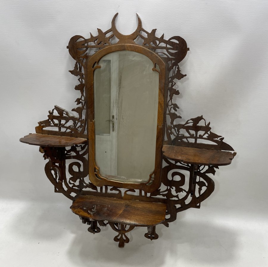 OSMANLI DÖNEMİ ÇOK NADİR AYNALI LAMBALIK