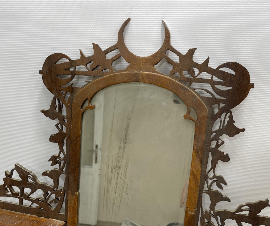 OSMANLI DÖNEMİ ÇOK NADİR AYNALI LAMBALIK