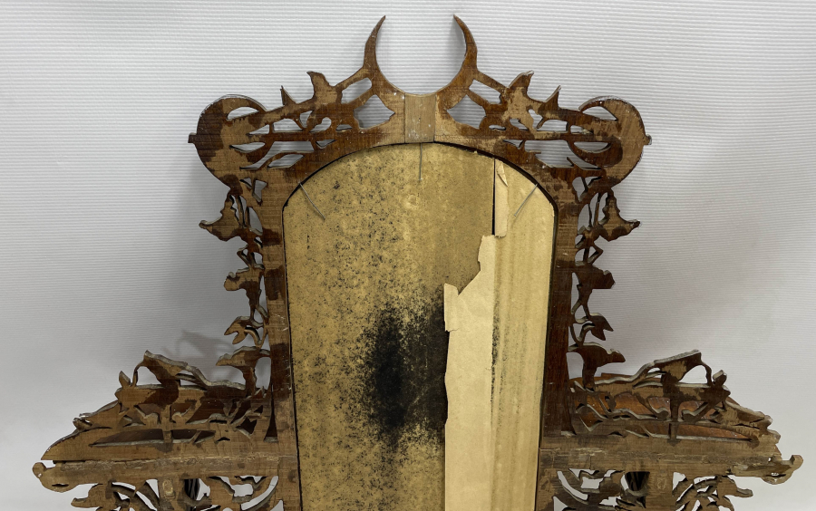 OSMANLI DÖNEMİ ÇOK NADİR AYNALI LAMBALIK