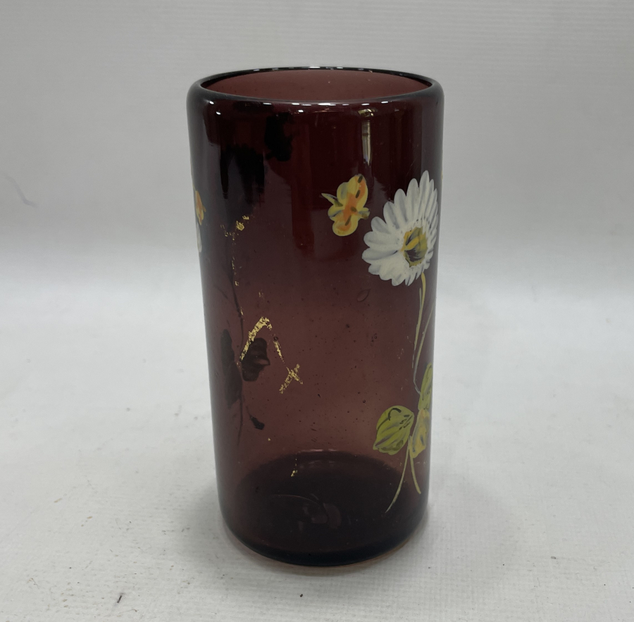 OSMANLI DÖNEMİ KOPARMA İŞÇİLİKLİ ŞERBET BARDAĞI