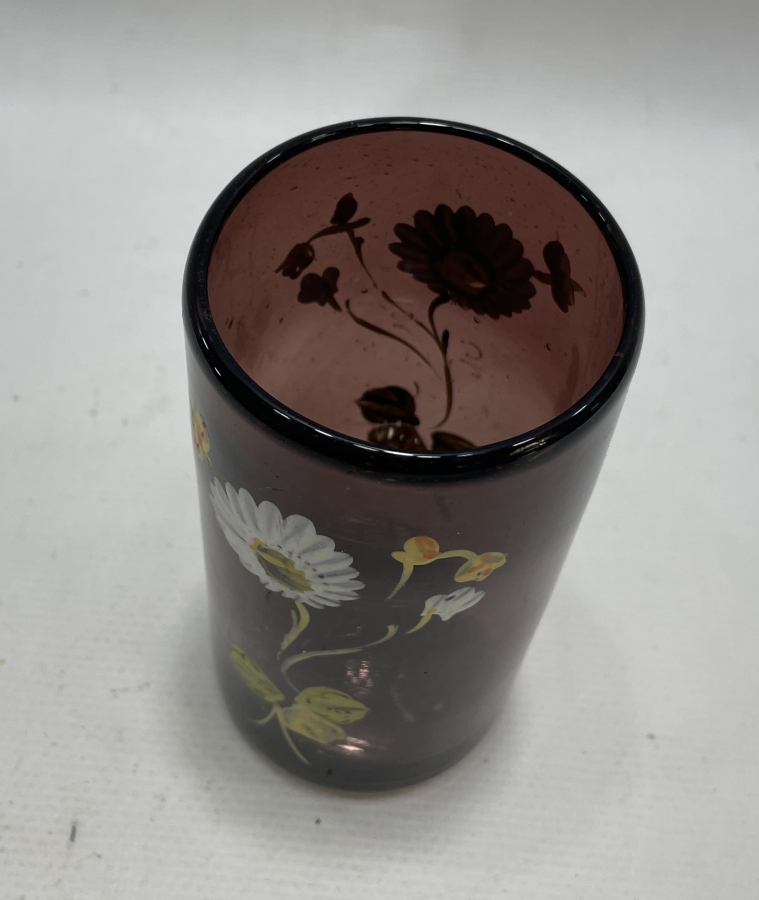 OSMANLI DÖNEMİ KOPARMA İŞÇİLİKLİ ŞERBET BARDAĞI