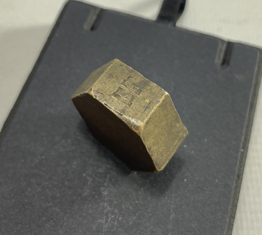 OSMANLI DÖNEMİ KÖŞELİ AĞIRLIK