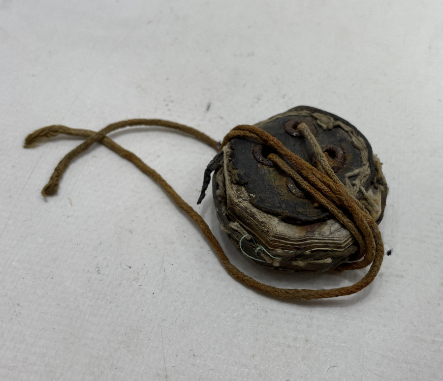 OSMANLI DÖNEMİ ORJİNAL KABINDA ÇOK NADİR SANCAK KUR'AN - I KERİM KABI