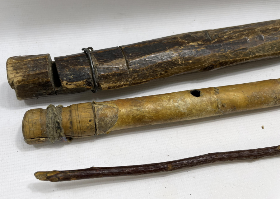 OSMANLI DÖNEMİ ORJİNAL KABINDA TEKKE İŞİ KAVAL