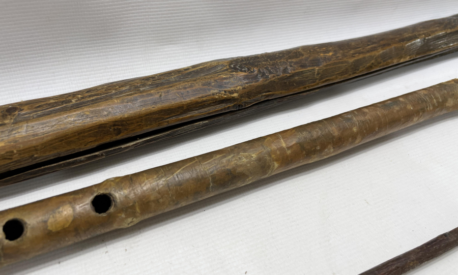 OSMANLI DÖNEMİ ORJİNAL KABINDA TEKKE İŞİ KAVAL