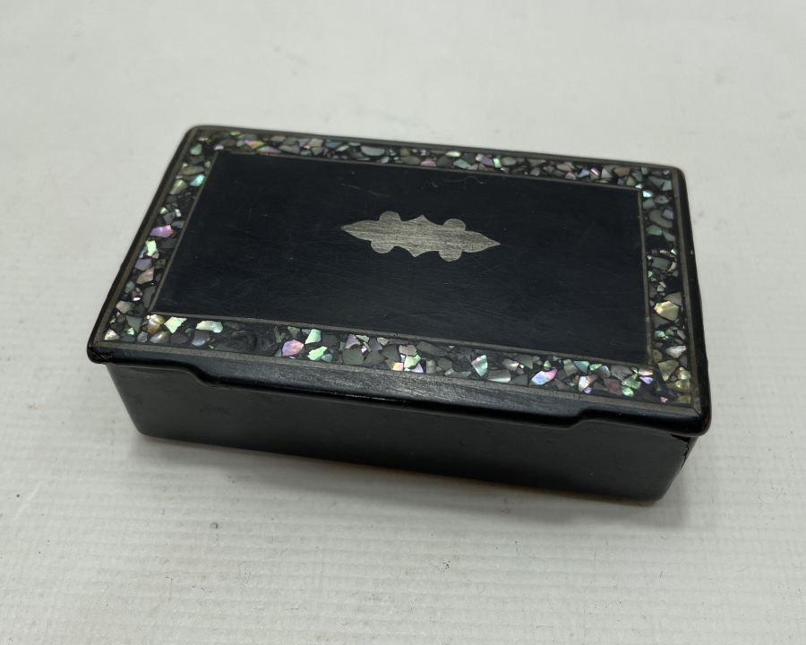 OSMANLI DÖNEMİ PAPİER MACHE TÜTÜN TABAKASI