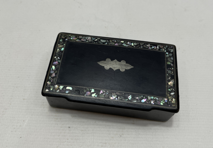 OSMANLI DÖNEMİ PAPİER MACHE TÜTÜN TABAKASI