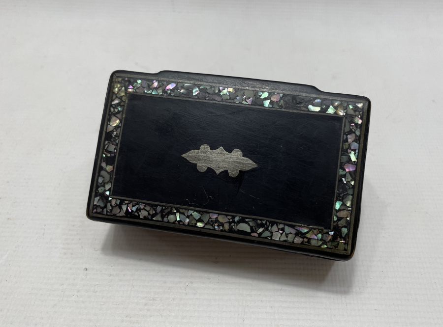 OSMANLI DÖNEMİ PAPİER MACHE TÜTÜN TABAKASI